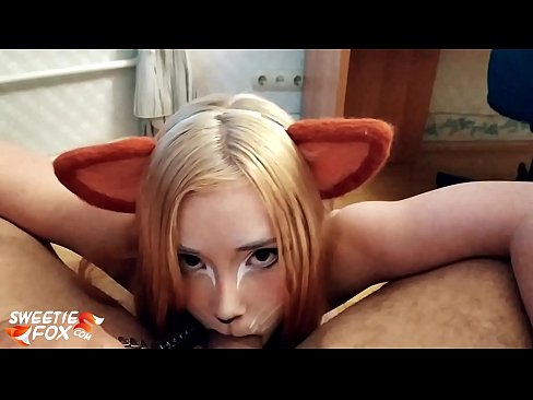 ❤️ Кицунэ заглотить хуй и сперма в рот ❤ Порно видео на novoporn.ru ❌❤